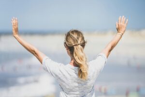 woman ready for inner transformation work